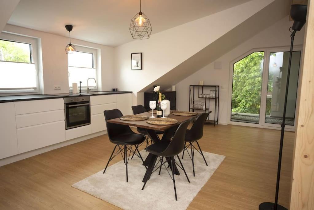 Central Penthouse Apartment W/ Terrace Bbq Bayreuth Kültér fotó